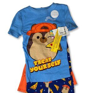 Boys' Squishmallows 3pc Pajama Set - Orange 8